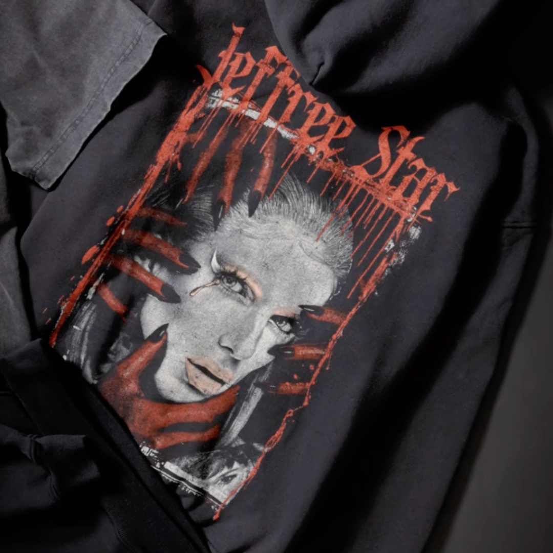 Spooky Jeffree Zip Up Hoodie - Image 2