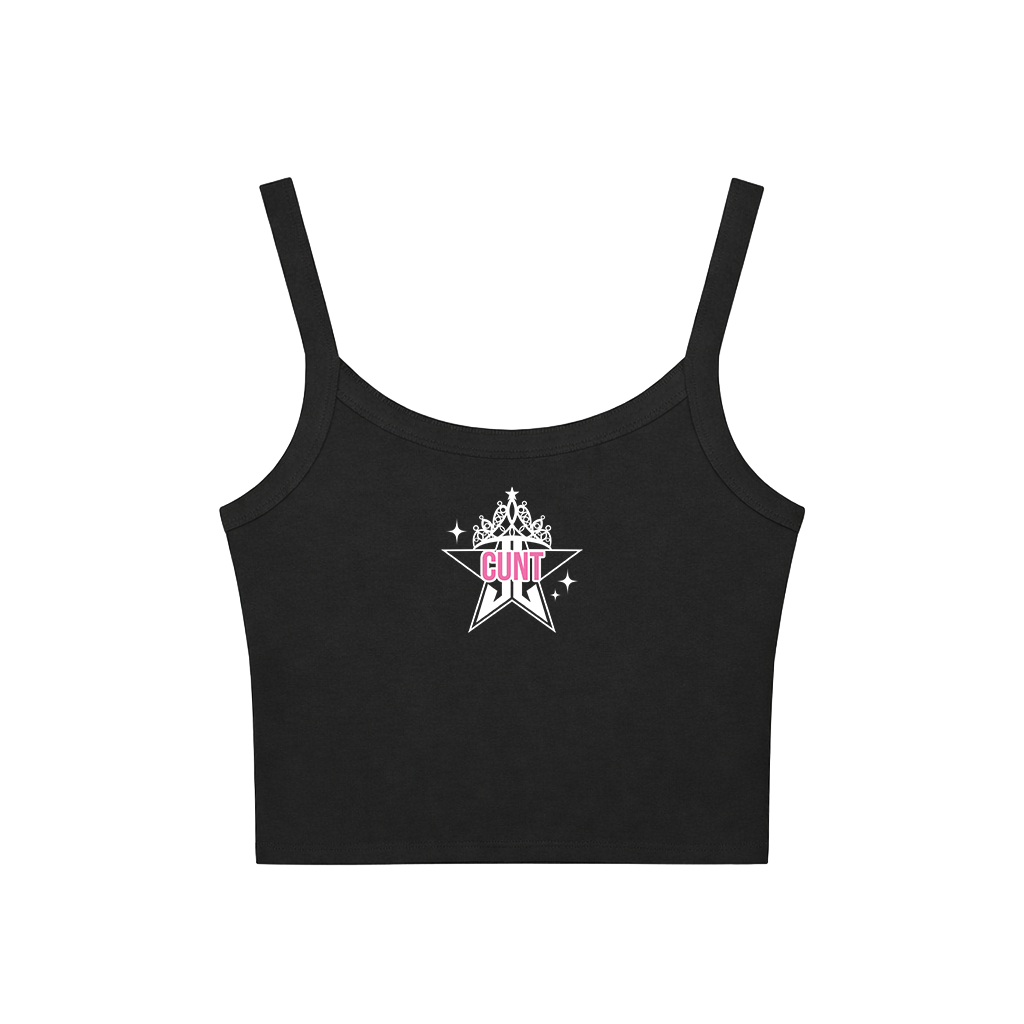 Black Cropped Tanks - Image 2