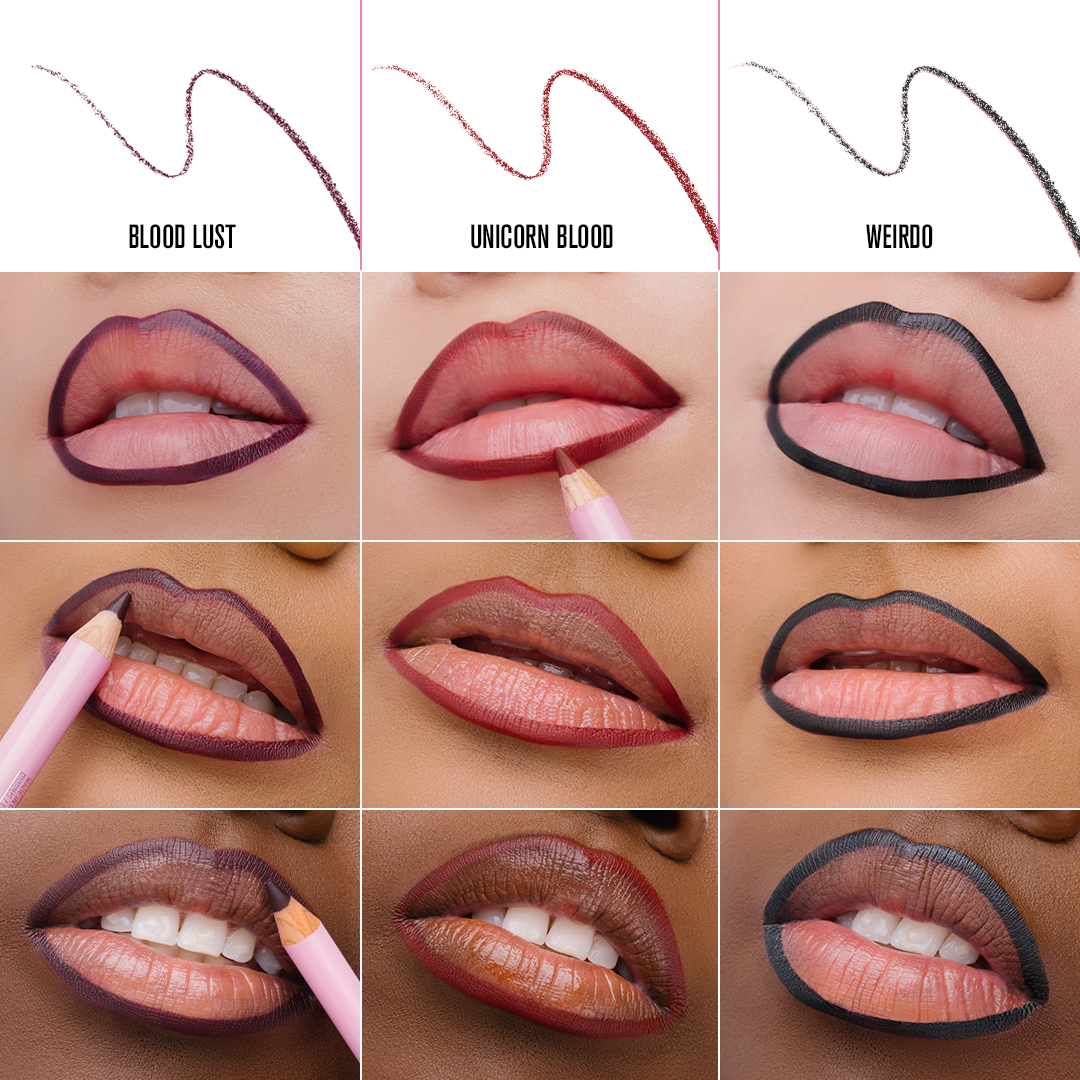 Gothic Velour Lip Liner Trio - Image 2