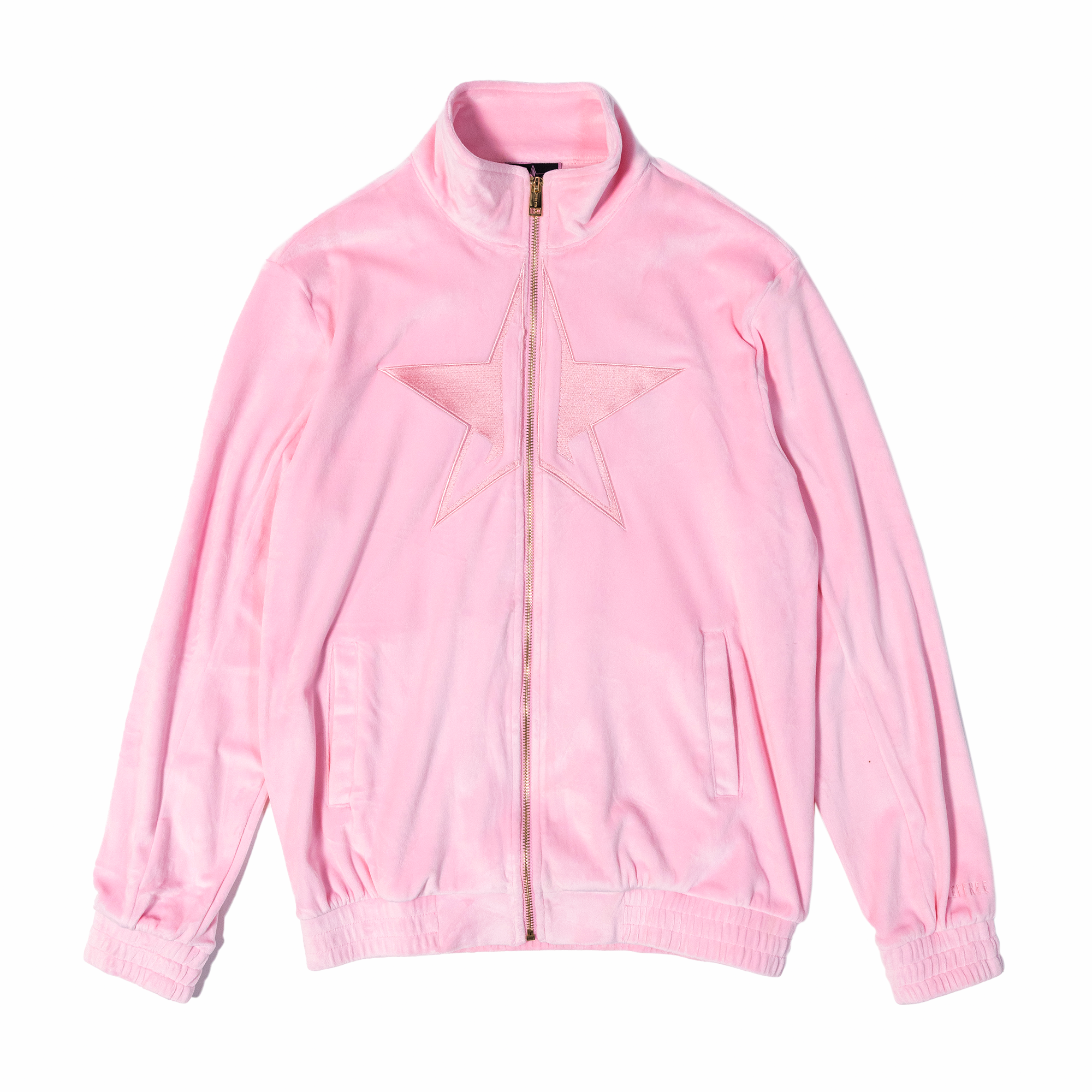 Velour Zip Up Jacket - Image 2